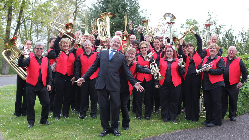 Uckfield Concert Brass with conductor Nick Morris