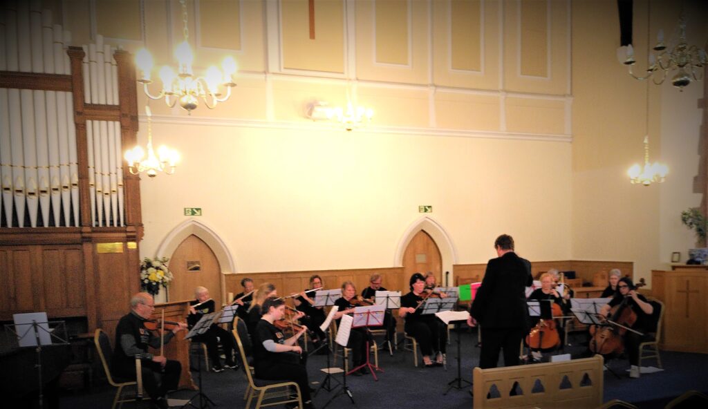 Uckfield Community Orchestra in performance